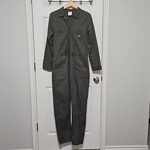 Medium green dickies coverall